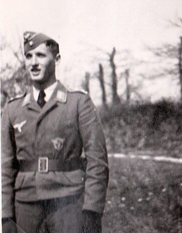 "Effective from 1 February 1941 I was promoted to Oberfähnrich..."