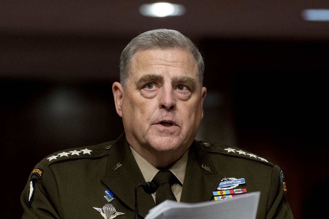 Mark Milley, four-star general and Chairman of the Joint Chiefs of Staff