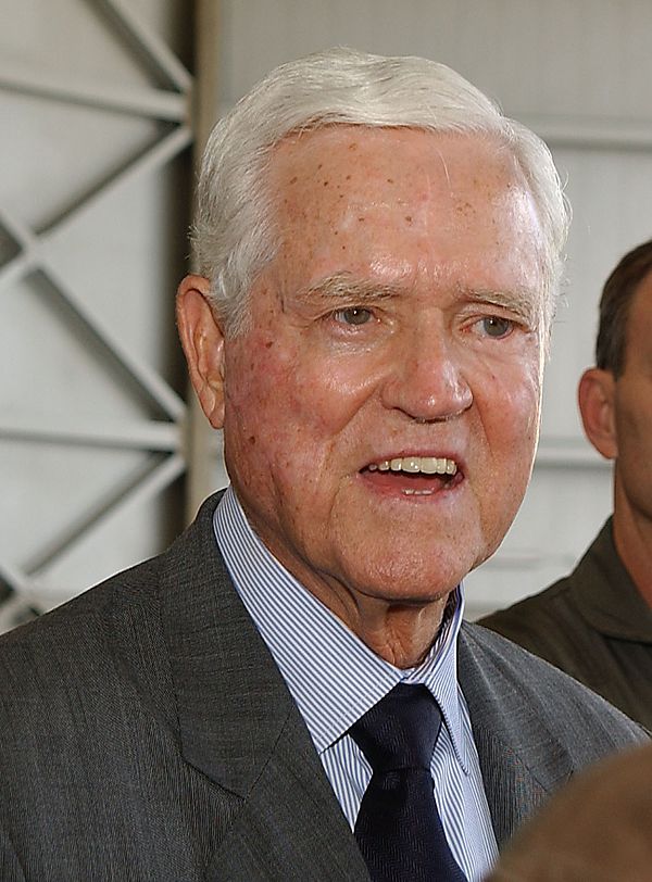 US senator Ernest “Fritz” Hollings of South Carolina