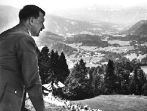 Hitler loved the lofty mountain peaks that surrounded his home high in the Obersalzberg region.
