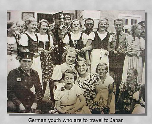 German youth who travelled to Japan