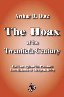Arthur Butz’s book cover: The Hoax of the Twentieth Century