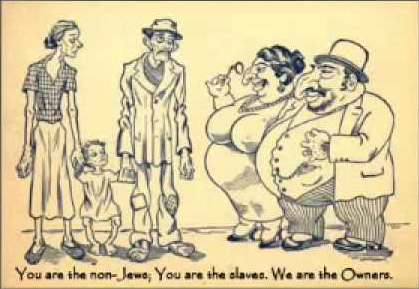 “You are the non-Jews. You are the slaves. We are the Owners."
