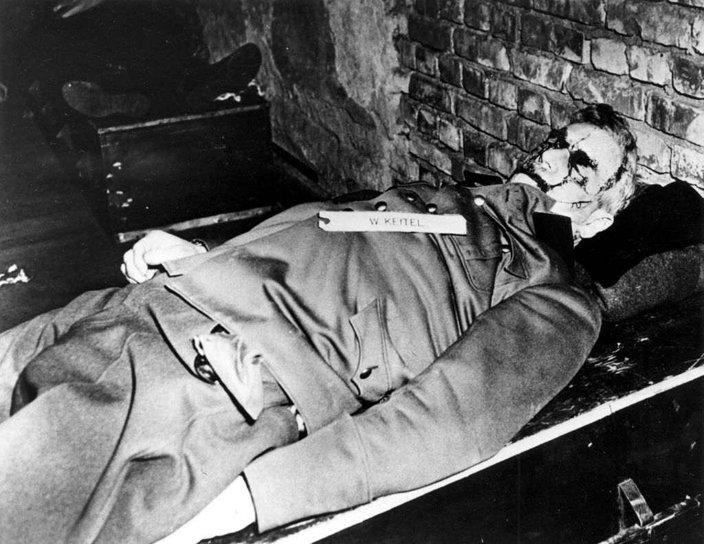 The corpse of Wilhelm Keitel