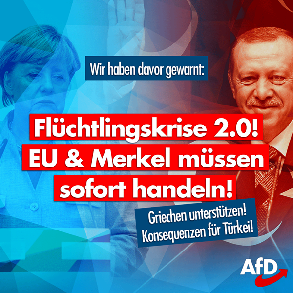 AfD poster
