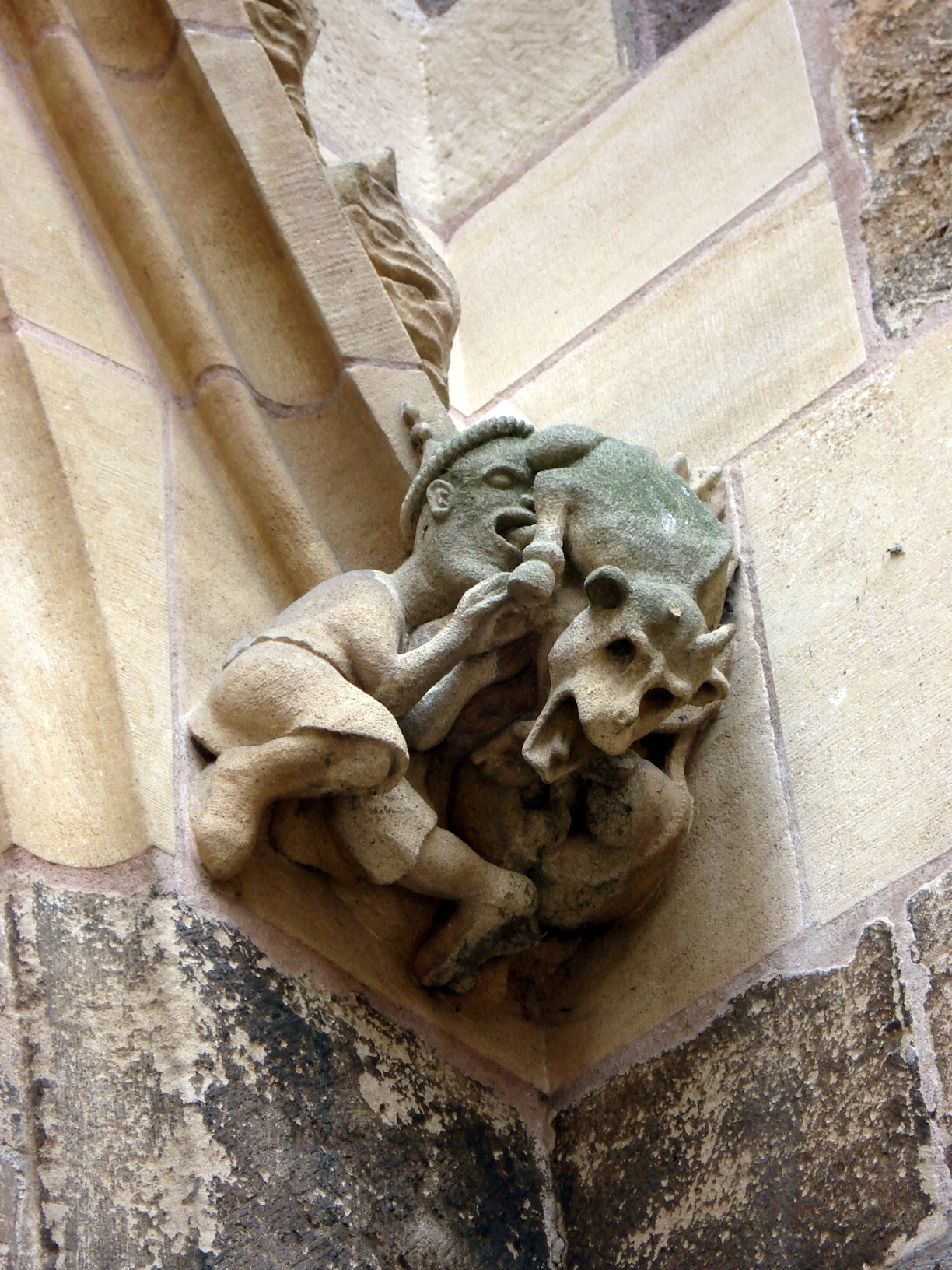 Judensau in the Cathedral of St. Martin in Colmar