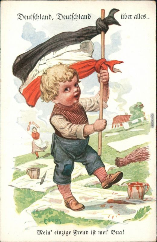 Poster - Deutschland ueber alles, 1917