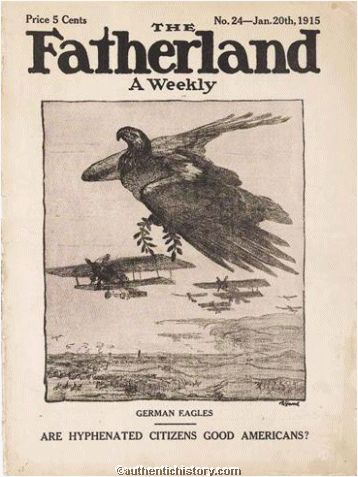 The Fatherland cover, #24, January 20th, 1915 