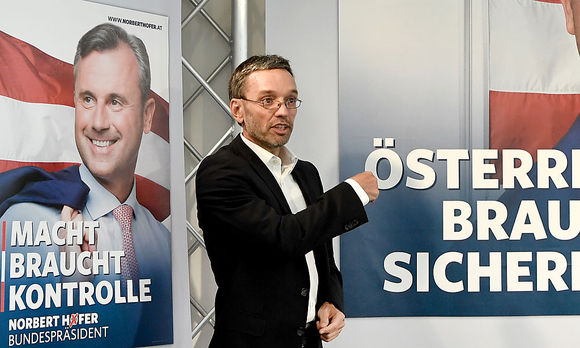 FPÖ General Secretary Herbert Kickl