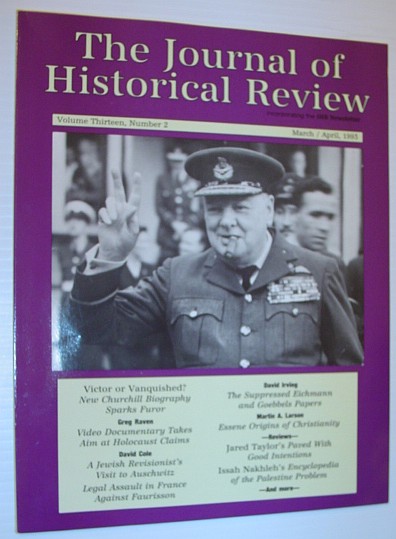 The Journal of Historical Review issue cover