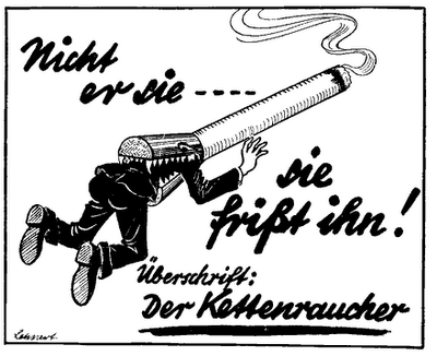 Nazi Anti-Smoking Poster