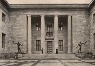 Honor Court entrance to Reichs Chancellery