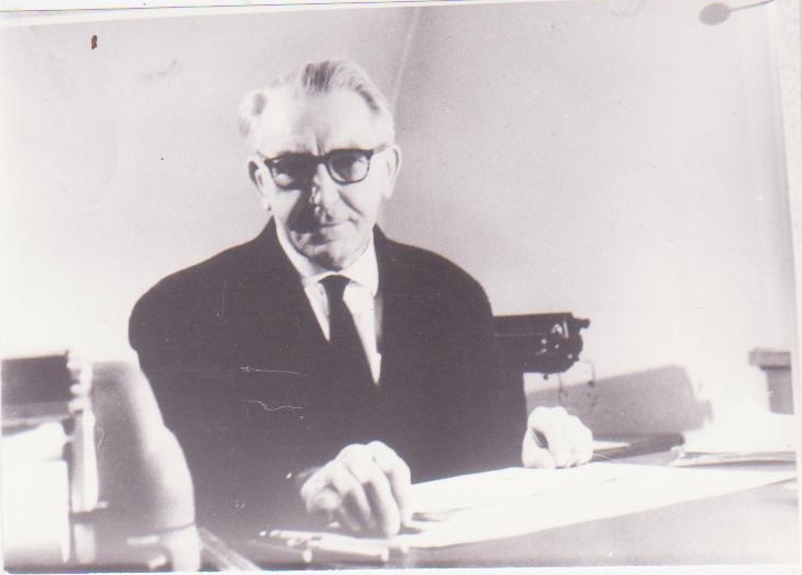 Franz Kraigher in 1960, a civilian again back home in Feistritz im Rosental.