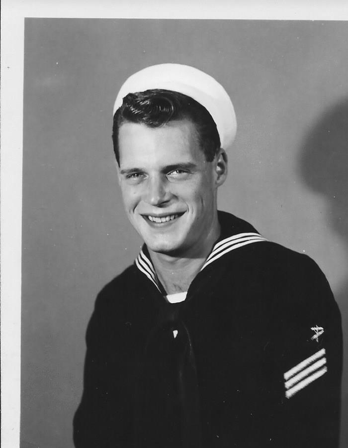 Larry Kahant in Navy, 1952