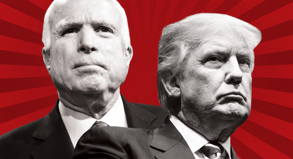 McCain and Trump