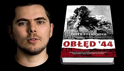 Piotr Zychowicz and his second book.