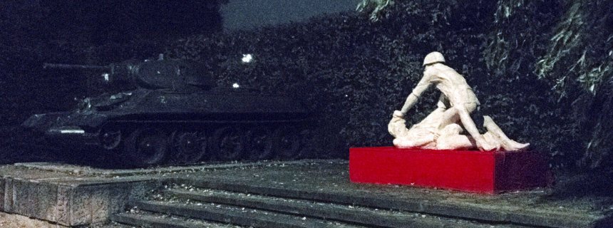 Soviet Rape sculpture