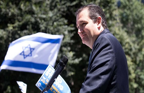 Ted Cruz with favorite flag