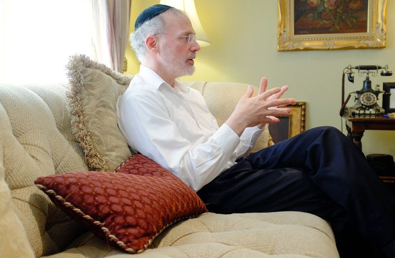 Rabbi Aaron Kotler in April 2017