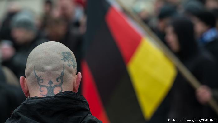 "Evil Nazi" in Dresden