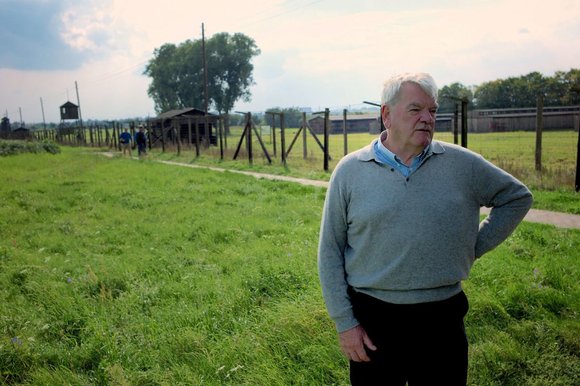 David Irving tours the Majdanek Museum