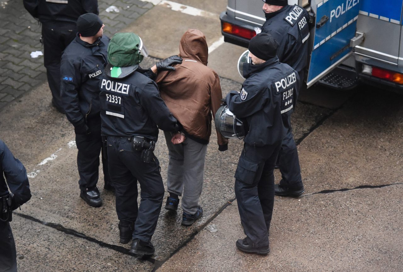 migrant arrested