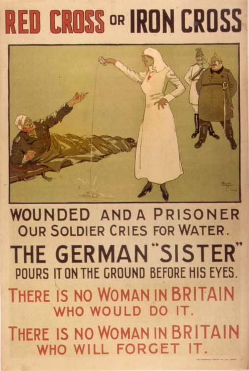 British atrocity propaganda slandered German nurses