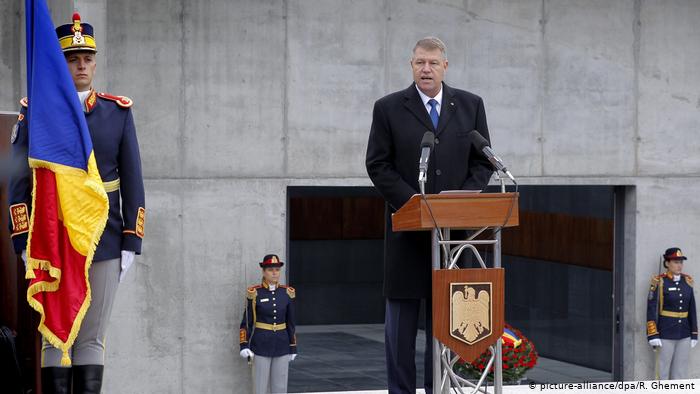 Romanian President Klaus Iohannis