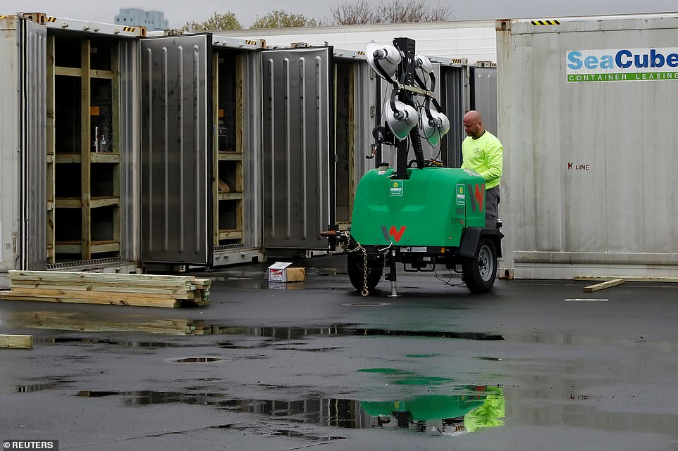 trailers used as morgues