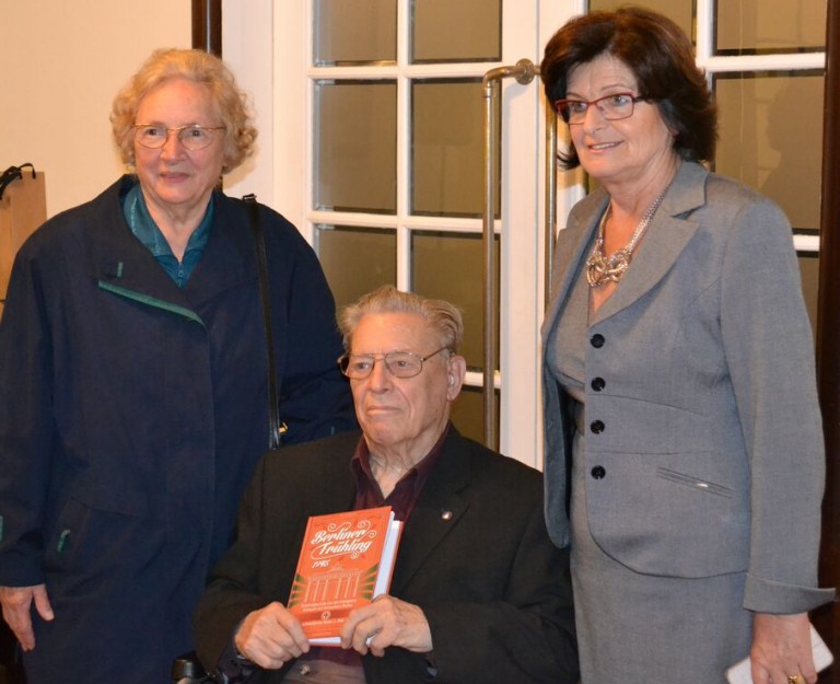 Willy and wife Wilma with his publisher