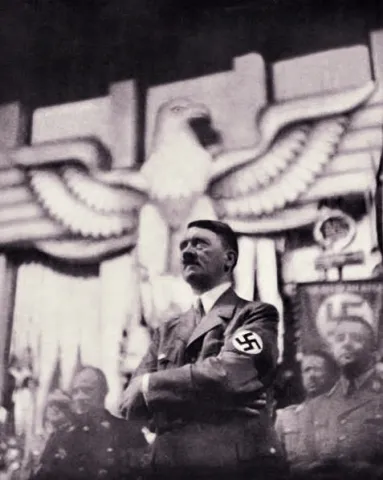 Adolf Hitler speaks to the Reichstag on January 30, 1937