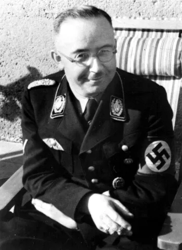 Himmler had blonde hair.