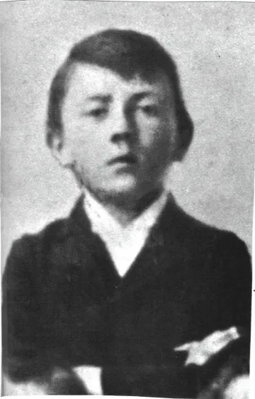 Hitler as boy