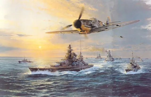 German navy's successful Channel Dash in 1941